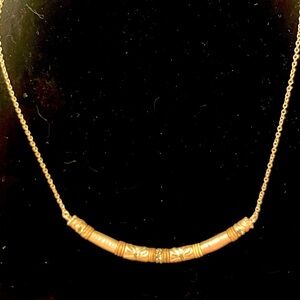 Silpada nib retired sterling silver & gold plated necklace